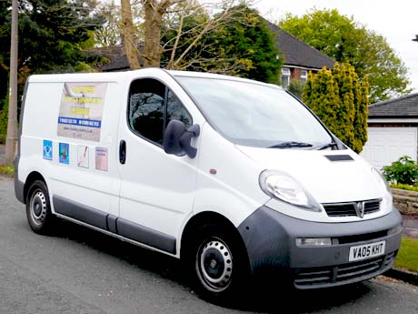 Cleaning Carpet Van